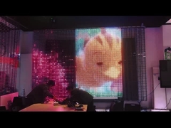 Οδηγημένη P50 πρόσοψη οικοδόμησης οθόνης πλέγματος επίδειξης υπαίθρια