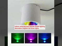 Εσωτερικοί χώροι ψυχαγωγίας RGBW φωτισμός διακόσμηση φωτεινότερα φώτα κάτω
