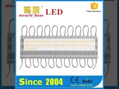 LED module6112-2835 ισχύς 1.2W LM150-165LM γωνία 160 IP65 με το φωτεινό κουτί που εμφανίζει τα διαφορετικά φωτεινά χαρακτήρα