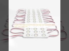 Μονοχρωματικό 3 Smd Led Module Σημαντικό φως εξωτερικό 2835 Ακοής 1.5w Φώτα 12v