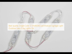 Καλύτερη ποιότητα Μονόχρωμο 3 Smd9240 Led Module Φωτισμός Σήμανσης Εξωτερικού Χώρου Φακός 3.5w Φώτα 12v