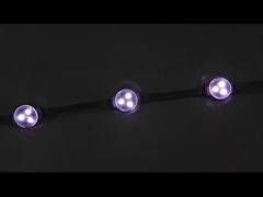 IP67 12v Μόνιμος Χριστουγεννιάτικος Εορταστικός Εξωτερικός Φωτισμός Σημείου 30mm Led Smd3535 Rgb Led Pixel Point Lig