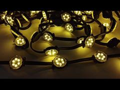 50mm RGB LED Pixel Outdoor Point Lights Permanent Programmable Transparent LED Point Lights