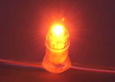 φως εικονοκυττάρου των αδιάβροχων 0.1W οδηγήσεων 9mm, φως ΣΥΝΕΧΟΎΣ 5V ενιαίο οδηγημένο χρώμα σειράς