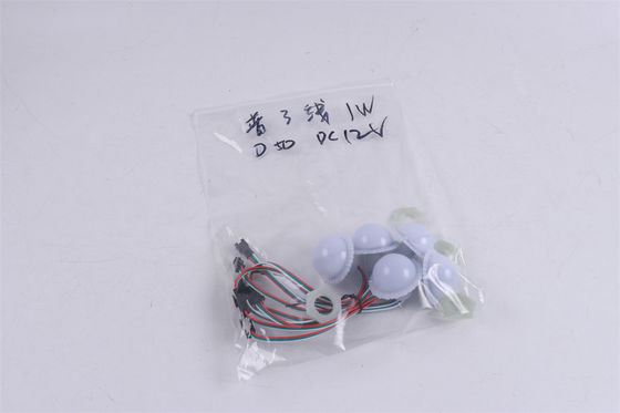 RGB 2W DC12V LED Point Light 50mm New Product LED Amusement Lamp