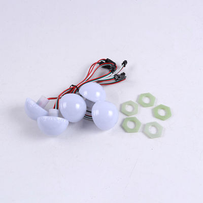 Outdoor Waterproof RGB LED Programmable Pixel Light 53mm 2W DC12V For Amusement Park