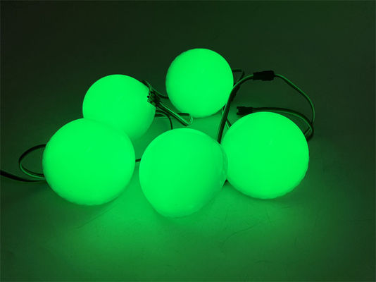 80mm 30mm 12V 5603 DMX512 warm white Milky white RGB Waterproof outdoor12pixels addressable led Point Light