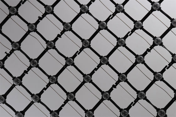 P143 RGB SMD3535 30mm LED Flexible Mesh Screen With IP67 Protection