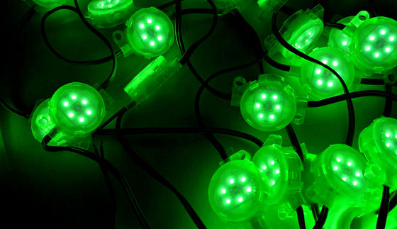 SPI Controller LED Strip Light For Garden Park Lighting PC Material Light Strings