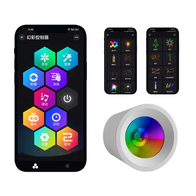 Indoor Multi-Mode Color 60W RGBW LED Downlight with GU10 MR16 Lampholder and AC100-240V Input Voltage