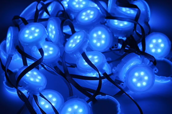 DV24V Large Diameter RGB LED Point Light Source for Outdoor Changable Decoration