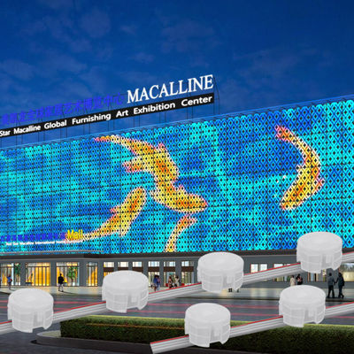 Clear Transparent Cover RGB LED Point Light for Outdoor Decor Advertising Sign Letter IP67 Waterproof