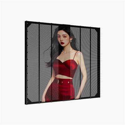 Energy-Efficient P2.6-6.25 Transparent LED Mesh Screen for Building Facades Led screen
