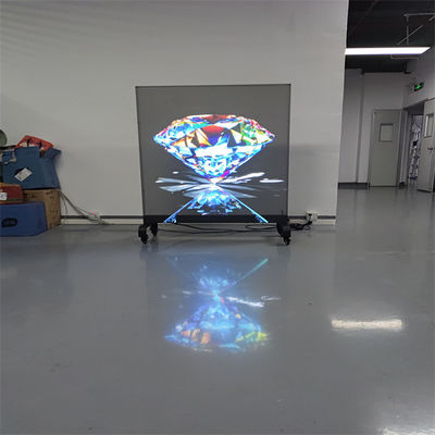 Transparent High Brightness Advertising IP67 RGB P3.91 Window Outdoor Indoor  LED Grille  Film Display