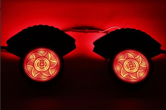 Factory Direct Sale High Quality Fairground Lights 50mm DC24V IP67 RGBW Led Point Lights Amusement Park Led Lights