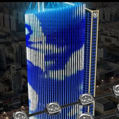 25mm DC12V IP67 Rated  RGB LED Point Lights PC Materia Outdoor Decorative Lighting