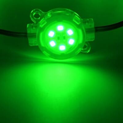 PC Material 30mm 12V SMD2835 IP67 Waterproof Flexible Lighting LED Point Light