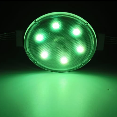 50mm DC24V SMD3535 IP67 Waterproof LED Point Light Aluminum Housing Facade Decoration
