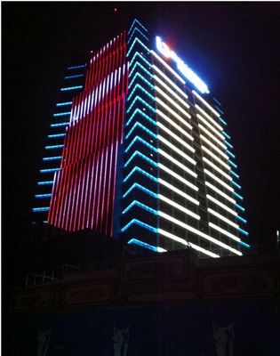 SMD3535 DC24V 1.5W DMX LED Point Light For Building Facade