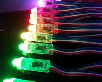 φως εικονοκυττάρου των RGB πλήρων οδηγήσεων χρώματος 12mm DC5V υπαίθριο με τον έλεγχο DMX512