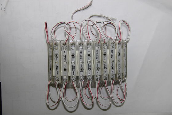 7512 SMD5050 RGB LED Μονάδα, μέγεθος: 7512. Μονόχρωμο Φωτιστικό Σήμανσης Εξωτερικού Χώρου με Φακό 0.72W Φώτα 12v IP65