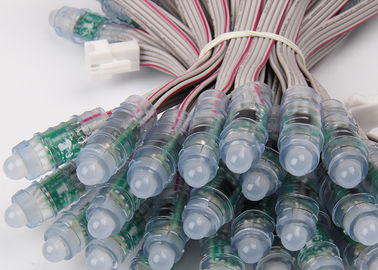 Το πλήρες χρώμα Dc5v Rgb 0.3w 12mm οδήγησε το εικονοκύτταρο με το PVC Shell + το PU μέσα