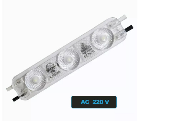 3 ελαφριά 2835 AC110V 220V 3M των οδηγήσεων 12V των οδηγήσεων φω'τα διαφήμισης εγκατάστασης ταινιών ενότητας