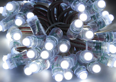 Το υπαίθριο Epistar τσιπ Rgb 12mm DC5V 0.3w οδήγησε το ελαφρύ IP67 εικονοκυττάρου σημάδι σειρών