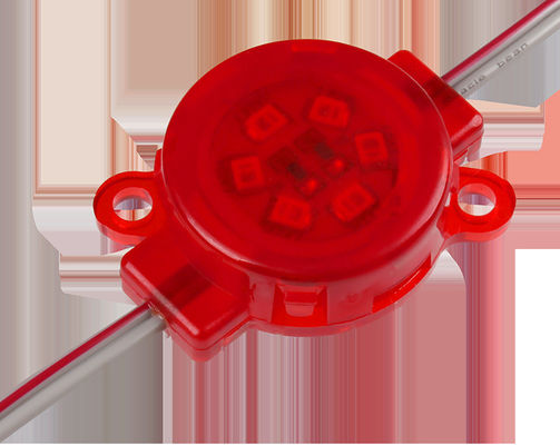 Outdoor Single Color 30mm LED Point Light  IP67 Waterproof 0.6W 12V 30mm PC Body