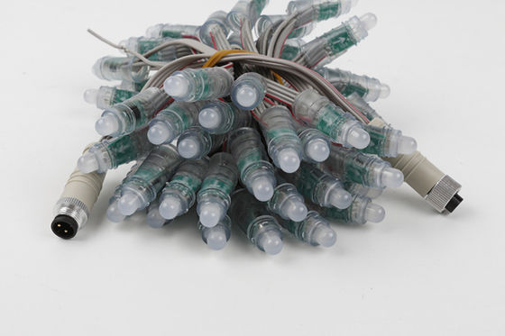 Outdoor 12mm RGB LED Pixel Light Waterproof IP67 0.3W 12V