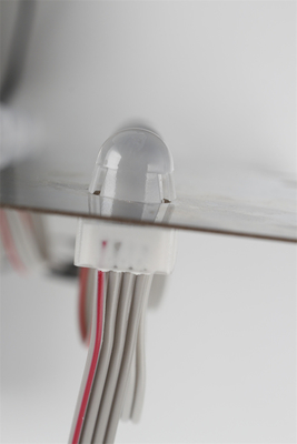 Ελαφρύς DMX512 των οδηγήσεων φασολιών θαύματος έλεγχος RGB IP67 DC12V 0.3W εικονοκυττάρου αδιάβροχος