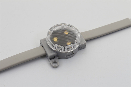 Το σημείο ελαφρύ RGBW SMD3535 30mm των οδηγήσεων IP67 DMX512 DC24V 1W στεγανοποιεί για τη διαφήμιση