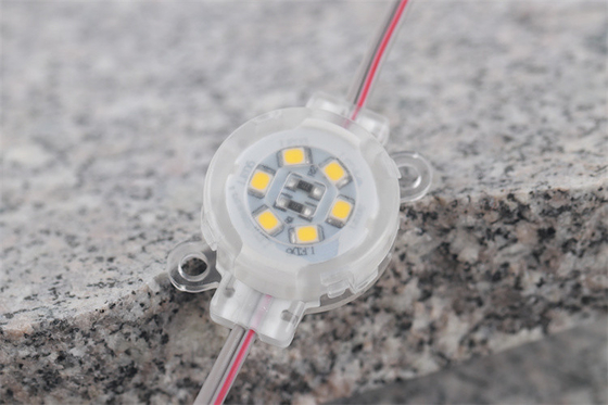 Ελαφρύ αδιάβροχο IP67 SMD2835 30mm 6500K εικονοκυττάρου των οδηγήσεων DC12V 0.6W PC σημείου αντι - UV