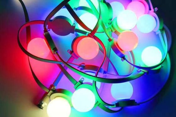 Smd3535 6 Lamps LED Dot Pixel Light 50mm DC24V 2W Full Color Rgbw Waterproof IP67