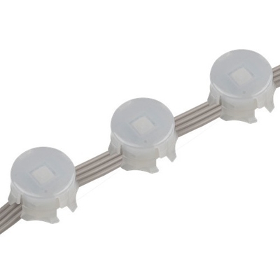 Ελαφρύ 0.3W DMX512 Smd5050 DC5V 20mm των αδιάβροχων οδηγήσεων σημείου φασολιών IP67 θαύματος RGB