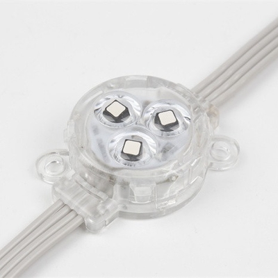 DC5V 30mm σημείο ελαφρύ IP67 αδιάβροχο 0.75W DMX512 Smd3535 των RGB οδηγήσεων