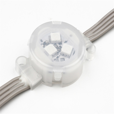 Smd5050 DC12V 30mm ελαφρύ αδιάβροχο IP67 0.75W των οδηγήσεων σημείου DMX512 RGBW