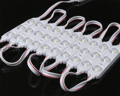 Η υπαίθρια smd2835 υψηλής δύναμης 12v 3Leds ενότητας 0.6w σημαδιών RGB έγχυση κιβωτίων ενότητας ελαφριά οδήγησε τις ενότητες
