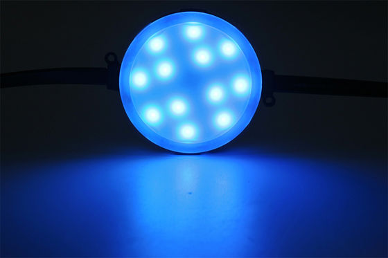 DMX512 Outdoor Waterproof RGB Pixel LED Point Light 80mm DC24V