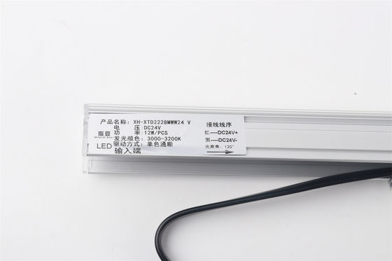 12 Watt DC24V Single Color LED Linear Light  With 120 Degree Viewing Angle