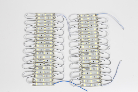 RGB πλήρες χρώμα 1.2w 12v Εξωτερικά IP67 Αδιάβροχο 2835 3LED SMD Ενέσιμη LED μονάδα για διαφήμιση
