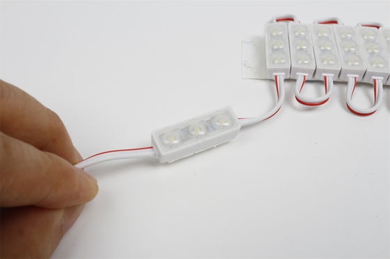 Outdoor IP67 DC 12v Waterproof Lighting Sign Module 2835 Lens 1W Light Injection 2 SMD LED Module