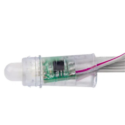 Φώτα LED Pixel 0.2W DC12V IP67 Μονοχρώμα 9mm εξωτερικά Αδιάβροχα Διαφημιστικά Κανάλια
