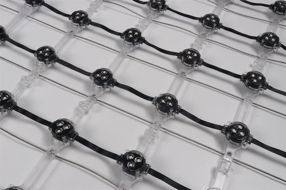 P100 Rental LED Display Screen DC12V SMD3535 LED Mesh Screen Outdoor