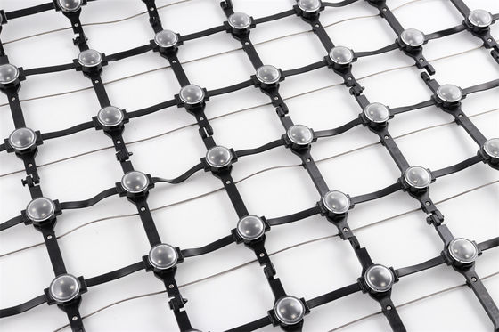 DC12V RGB 30mm Flexible LED Mesh Screen Outdoor Waterproof IP67 80W