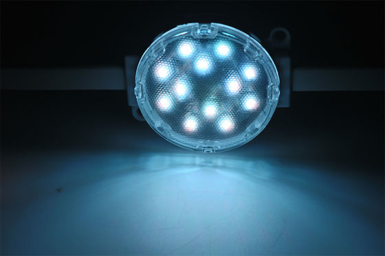 Υδατοασφαλής εξωτερικός φωτισμός LED 50mm RGBW με προστασία IP67