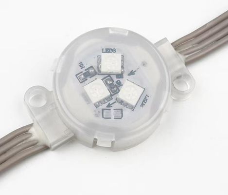 Διαφανές Κρυστάλλινο RGB LED Πιξέλου Σφαίρα Ευέλικτο μαλακό 3D LED πηγή φωτός σημεία