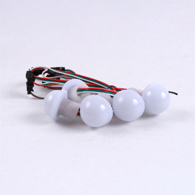 Amusement Led Pixel 3 Points 30mm Cabochon Leds Carnival Park Equipment Rides Lights