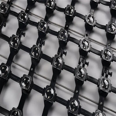 High Brightness Flexible Outdoor LED Mesh Video Wall P125 For Night Club DJ Stage