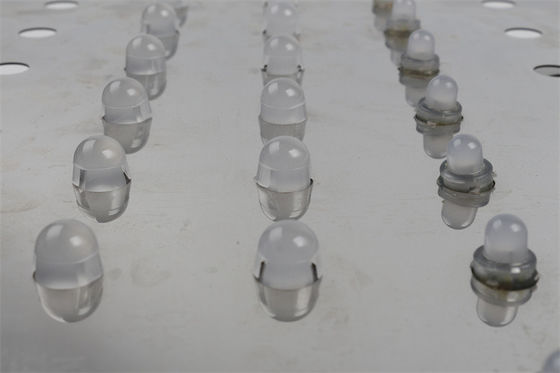 Εξωτερικό τετράγωνο LED φωτισμό Pixel 12mm DC5V RGB πλήρες χρώμα 0.3W Για διαφήμιση